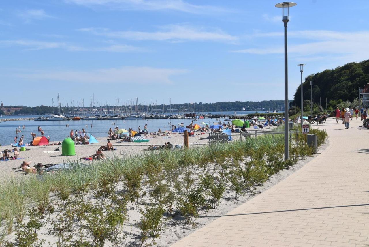 Fewo1846 Strandresidenz Wassersleben - Ostseenest - Modernes Studioapartment Mit Balkon Am Strand Harrislee Luaran gambar