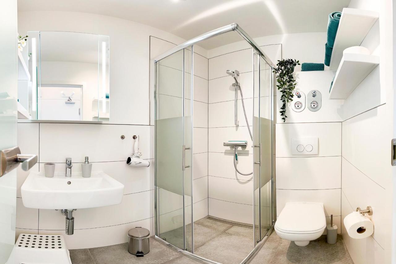 Fewo1846 Strandresidenz Wassersleben - Ostseenest - Modernes Studioapartment Mit Balkon Am Strand Harrislee Luaran gambar